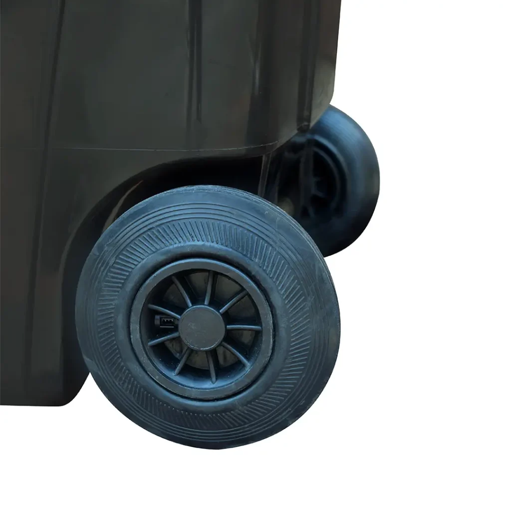 Contenedor de Basura con Ruedas 120 Litros Doble Tapa | Luxury Plast