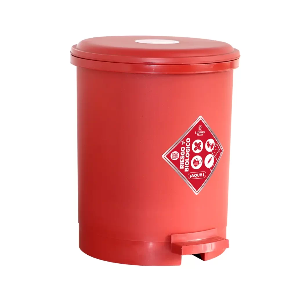 Papelera de Pedal Redonda 13 L