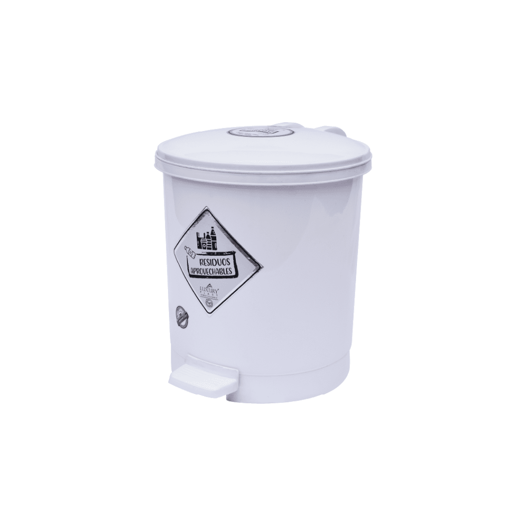 Papelera de Pedal Redonda 7 L