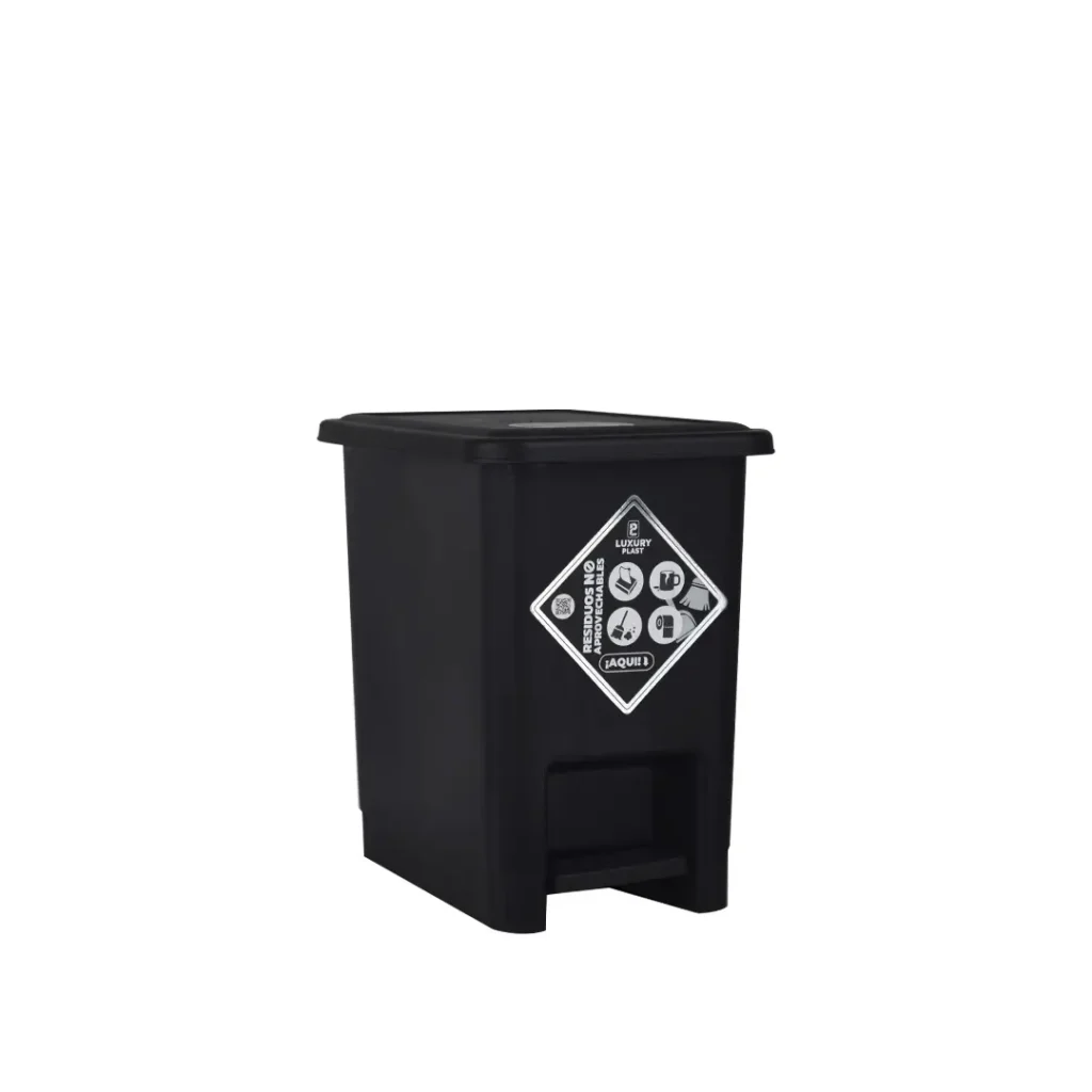 Caneca de Basura 8 Litros con Pedal | Luxury Plast