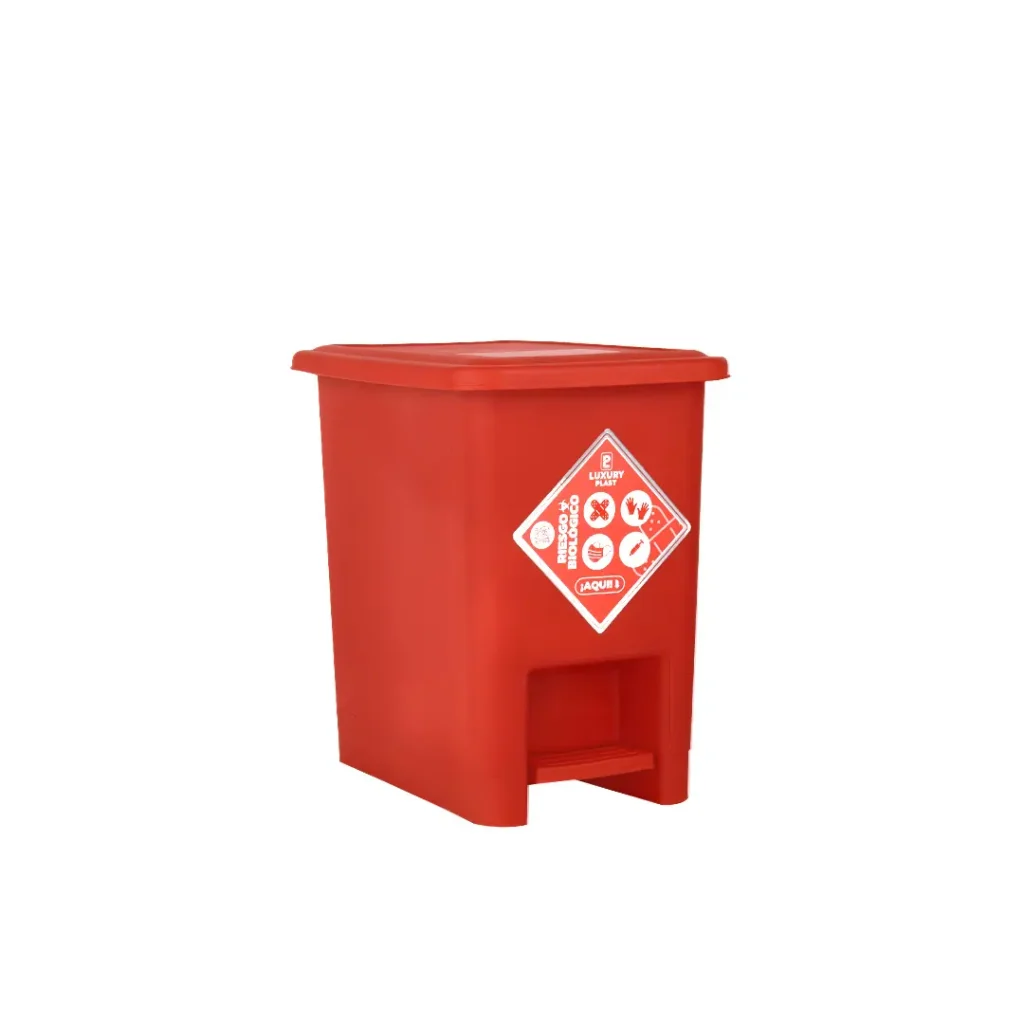 Caneca de Basura 8 Litros con Pedal | Luxury Plast