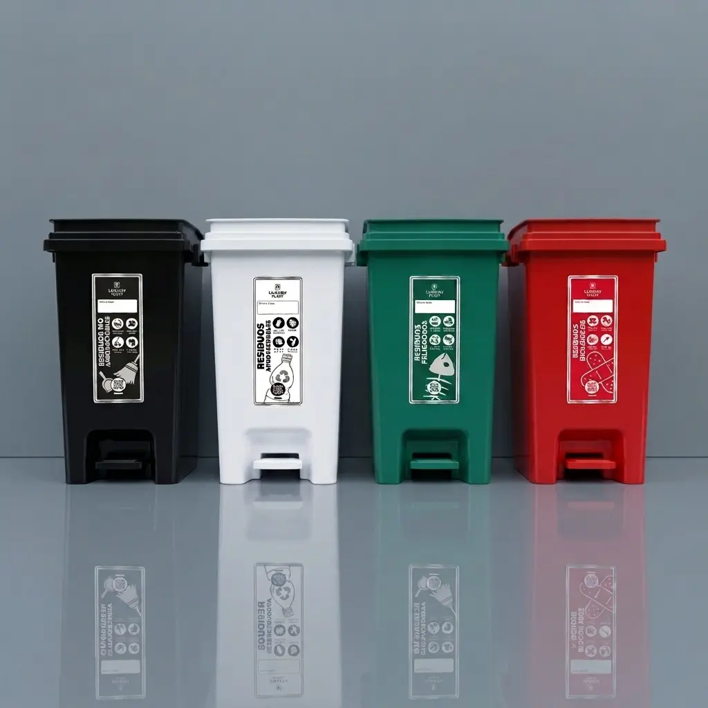Punto Ecológico 20 Litros para Reciclaje | Luxury Plast
