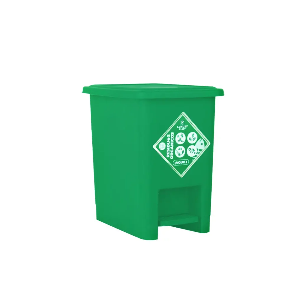 Caneca de Basura 8 Litros con Pedal | Luxury Plast