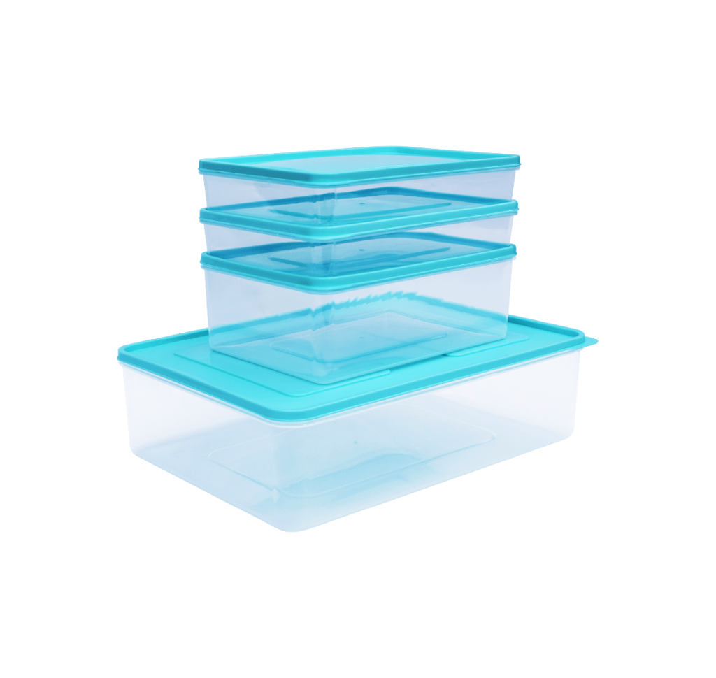 Set Ilusión X 4 Recipientes - Congela, almacena y disfruta