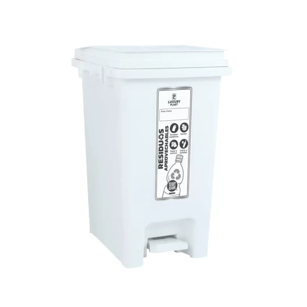 Papelera de Pedal Cuadradas 20 L