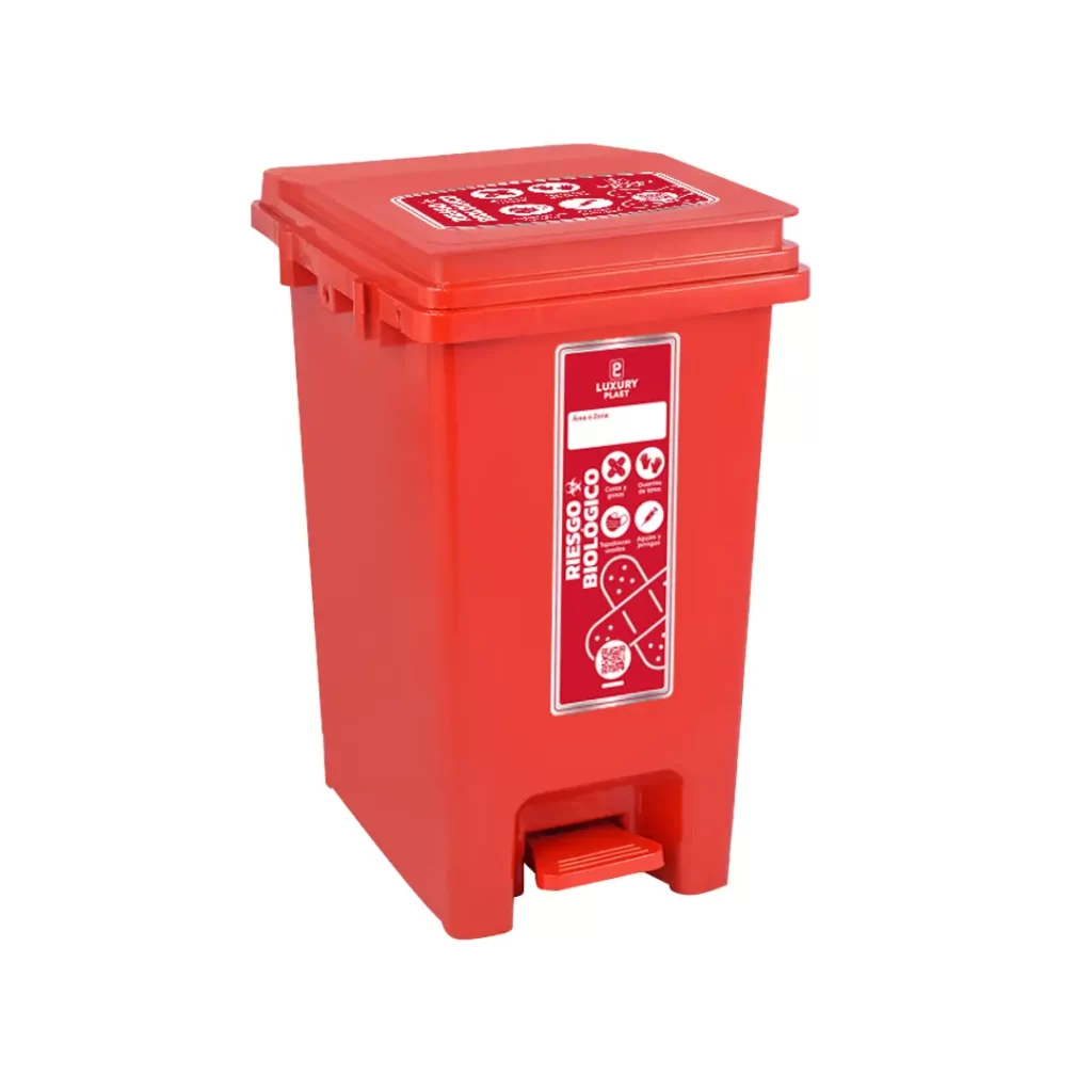 Papelera de Pedal Cuadradas 20 L