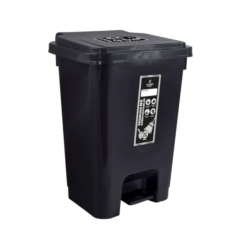 Papelera de Pedal Cuadradas 35 L