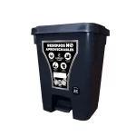 Papelera de Pedal Cuadradas 53 L