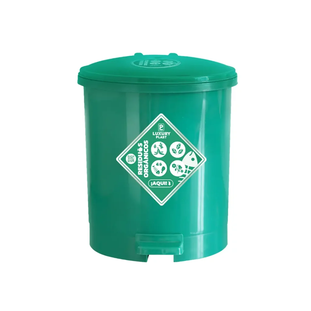 Caneca de Basura 7 Litros con Pedal | Luxury Plast