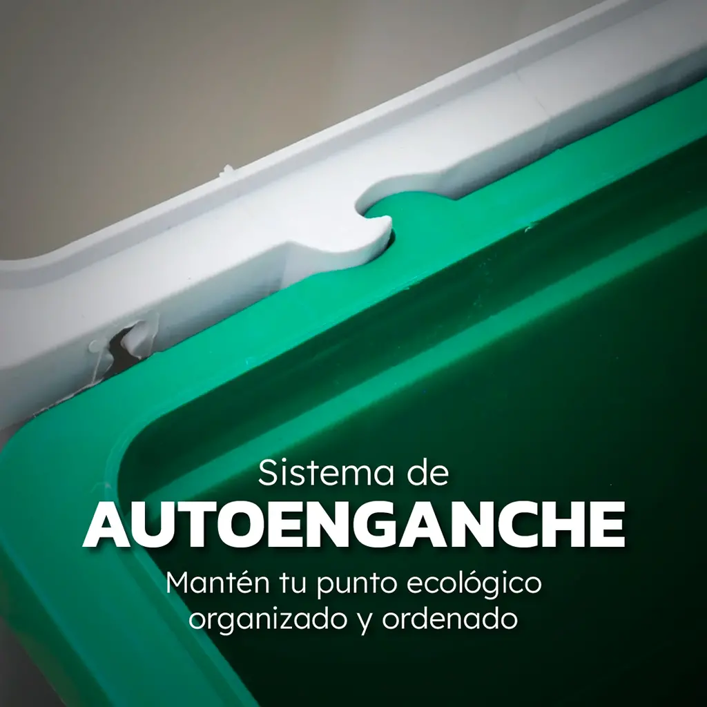Punto Ecológico 20 Litros para Reciclaje | Luxury Plast