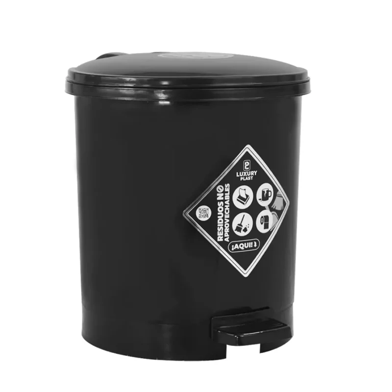 Caneca de Basura 7 Litros con Pedal | Luxury Plast