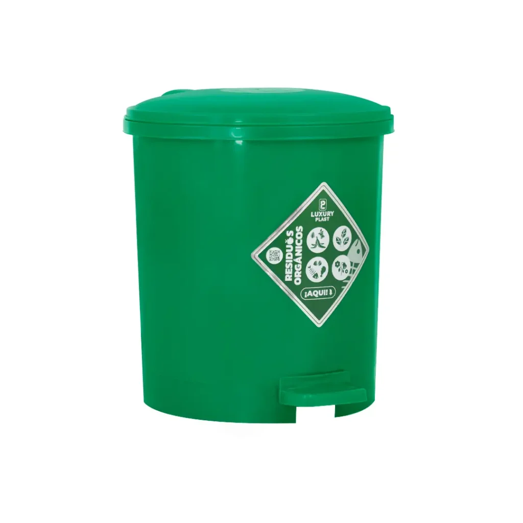 Caneca de Basura 7 Litros con Pedal | Luxury Plast