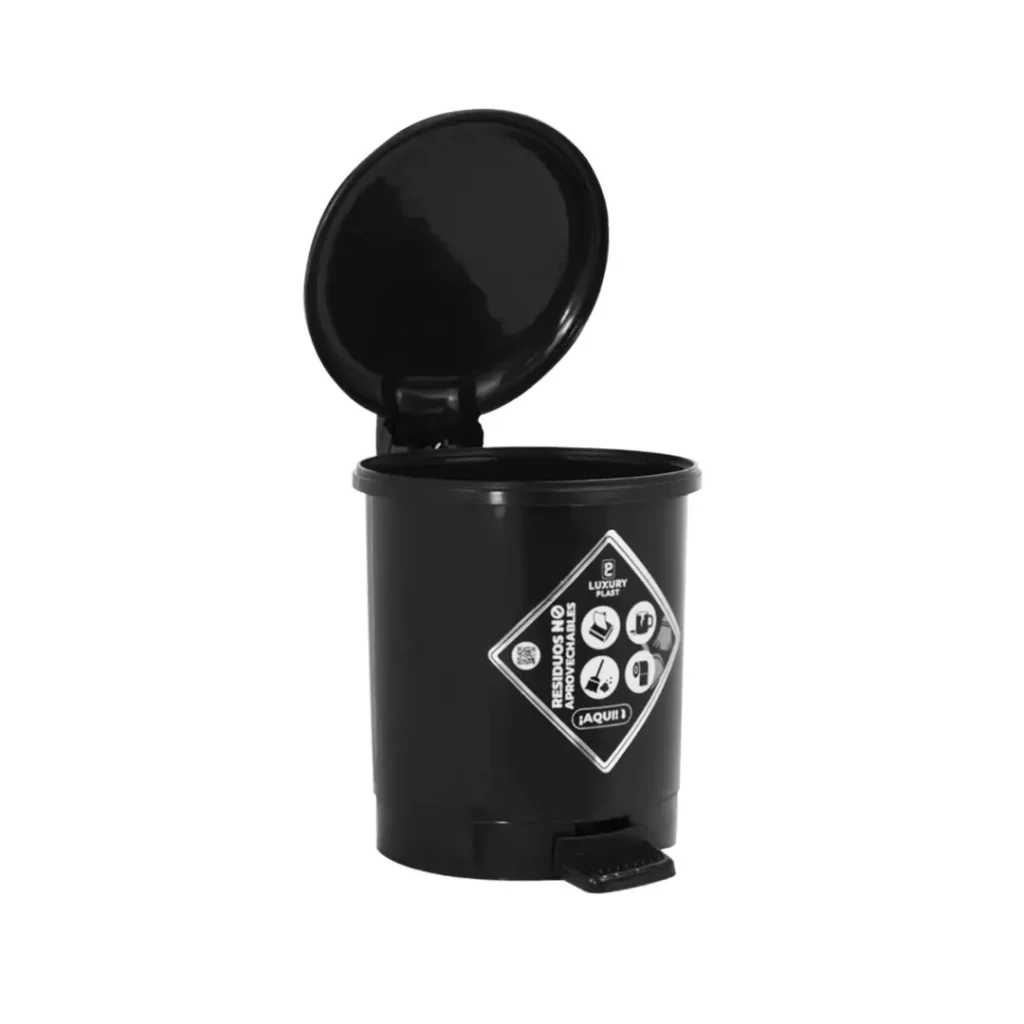 Caneca de Basura 3.5 Litros con Pedal | Luxury Plast