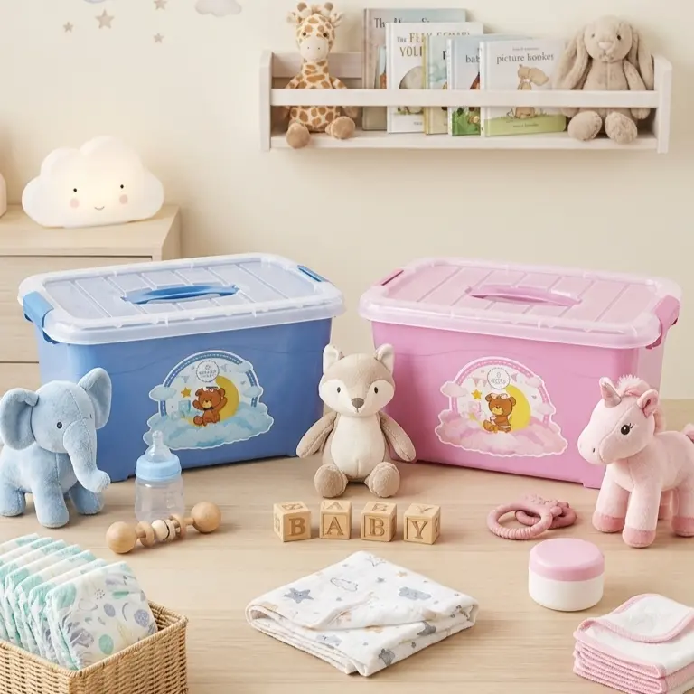 Organizador baby para guardar accesorios del bebé en un solo lugar