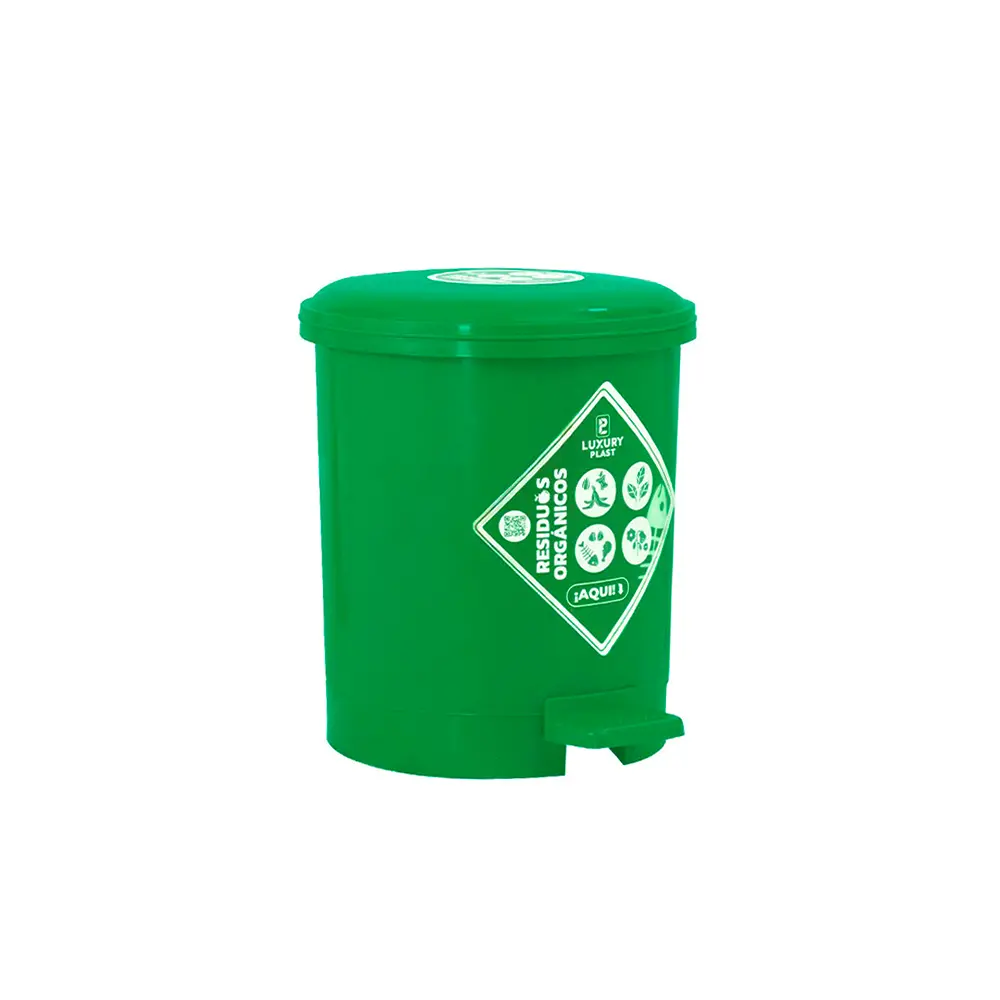 Caneca de Basura 3.5 Litros con Pedal | Luxury Plast