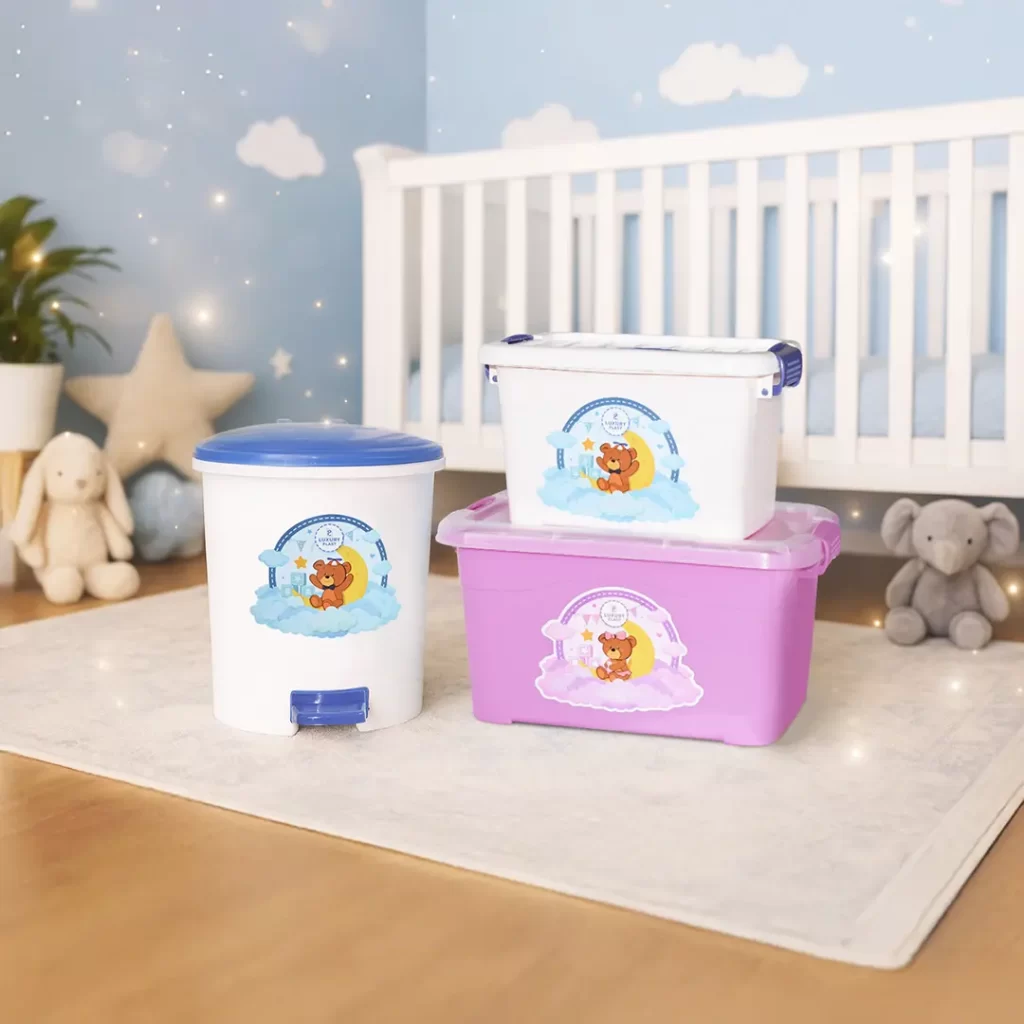 Cajas MultiBaby 10 Litros– Organización perfecta para el cuarto del bebé