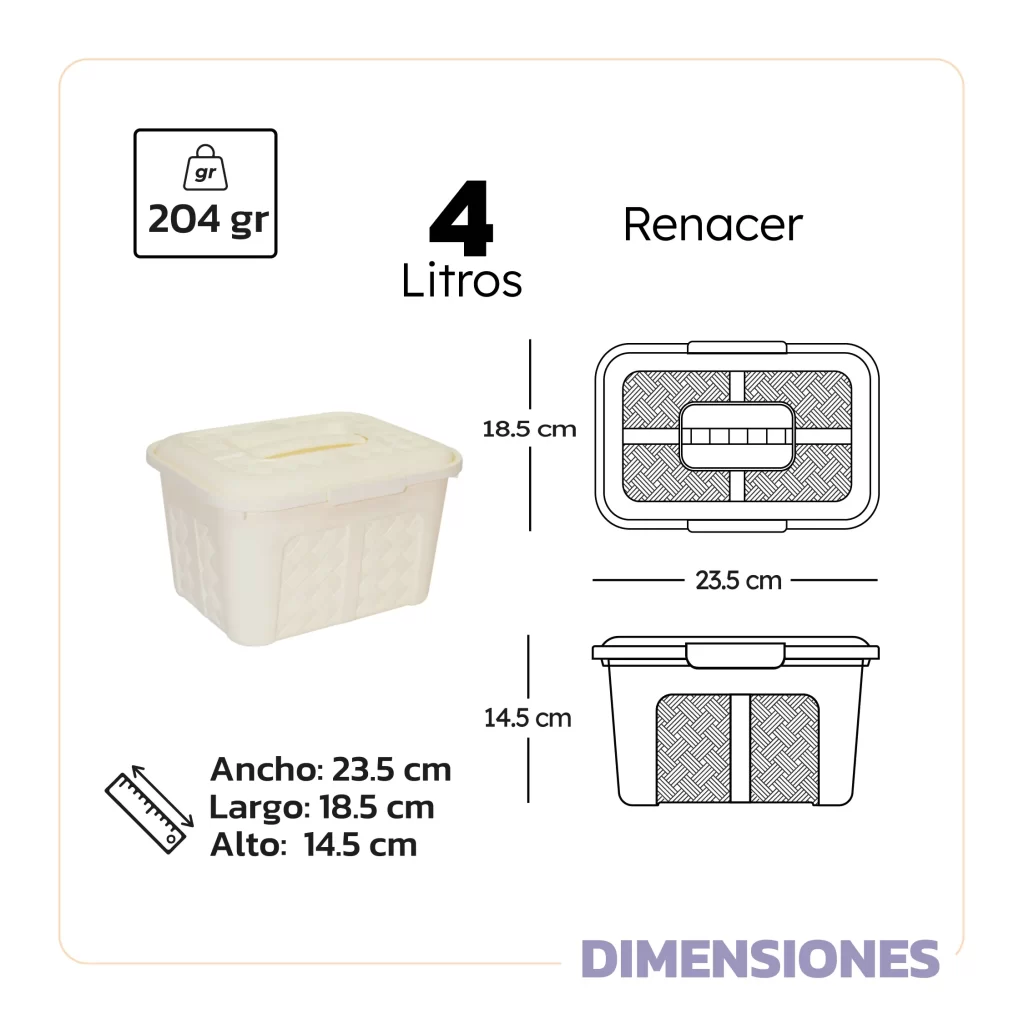 Cajas Renacer 4L