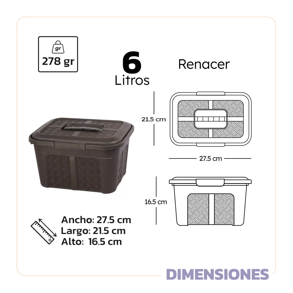 Cajas Renacer 6L