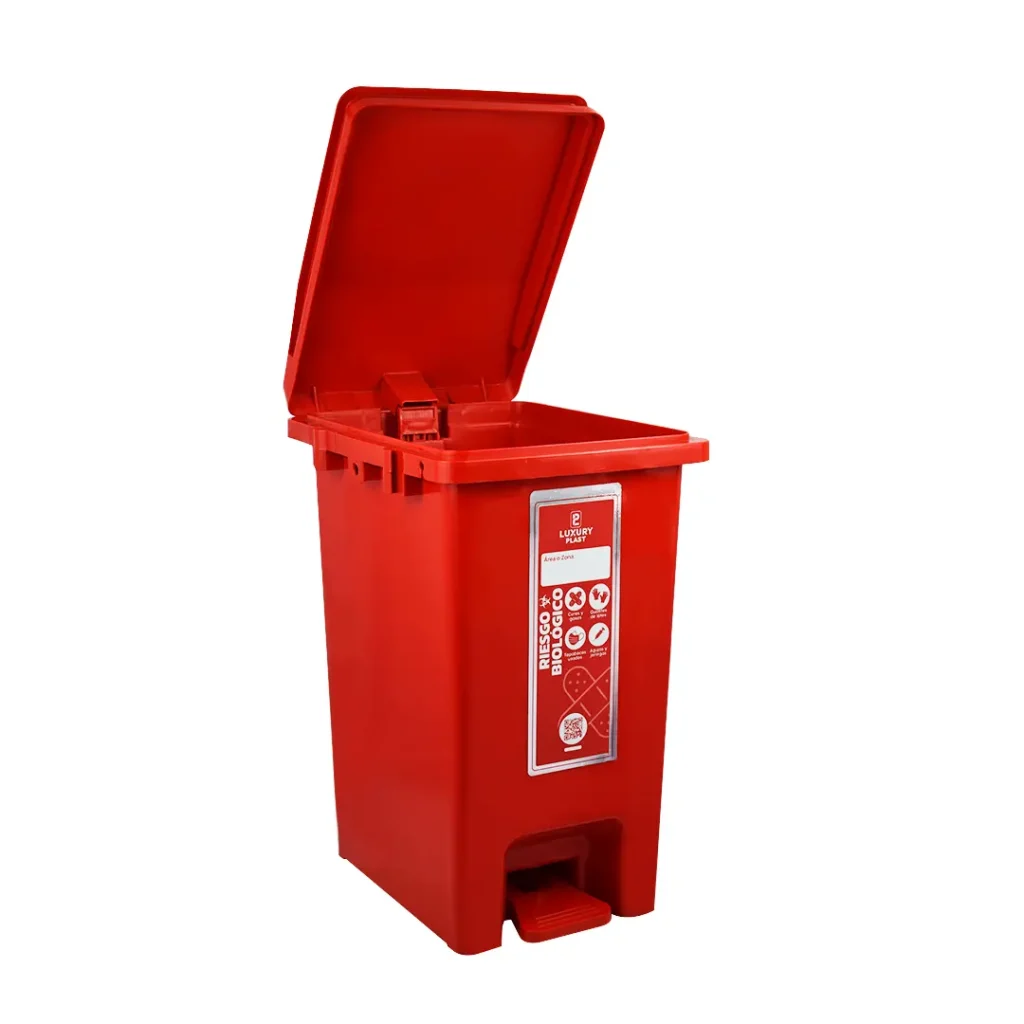 Caneca de Basura 20 Litros con Pedal | Luxury Plast