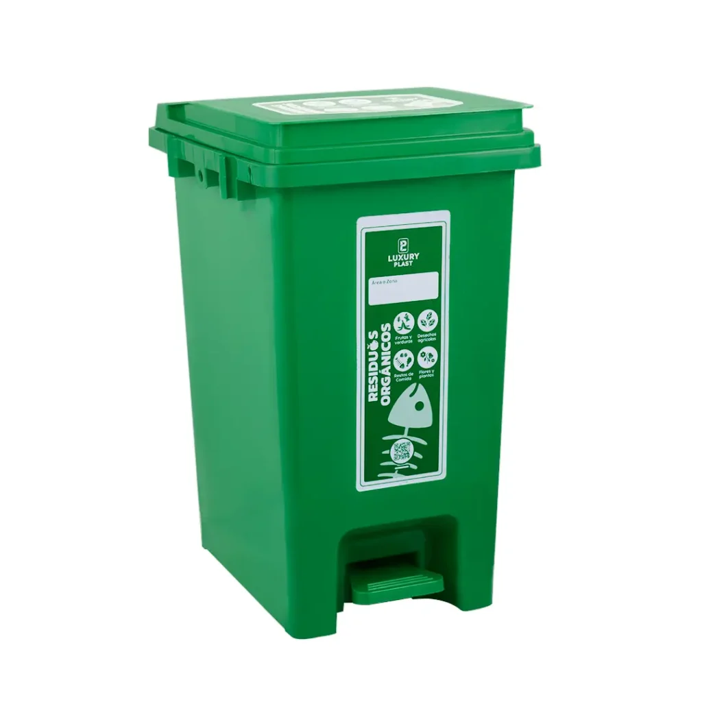 Caneca de Basura 20 Litros con Pedal | Luxury Plast