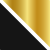 Negro y dorado