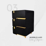 Mueble lujo X3 cajones – elegante y versátil en cualquier espacio