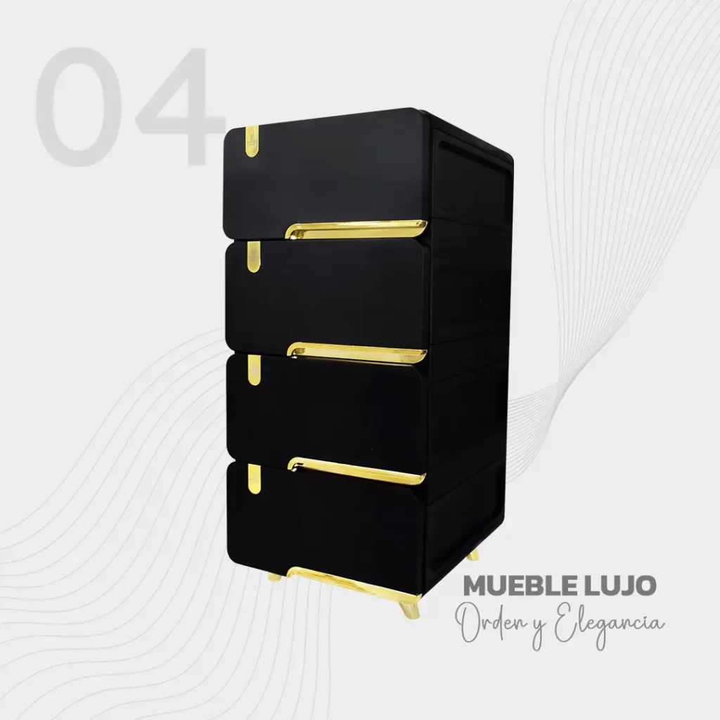 Mueble lujo X4 cajones - elegante y versátil en cualquier espacio