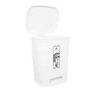 Papelera de Pedal Cuadrada 30 Litros