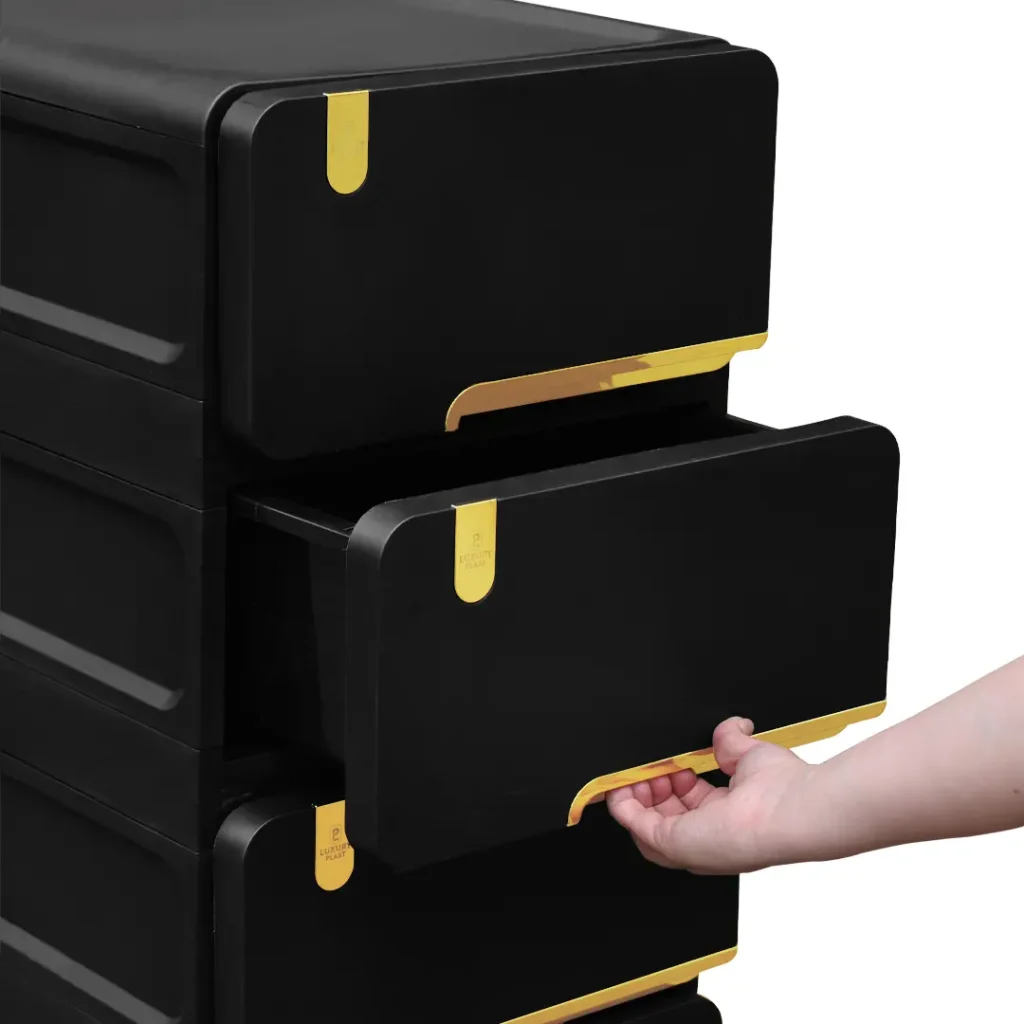 Cajonero plástico organizador 5 cajones | Mueble moderno Luxury Plast