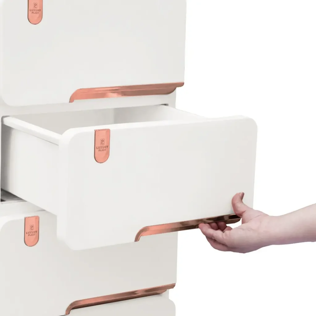 Cajonero plástico organizador 5 cajones | Mueble moderno Luxury Plast