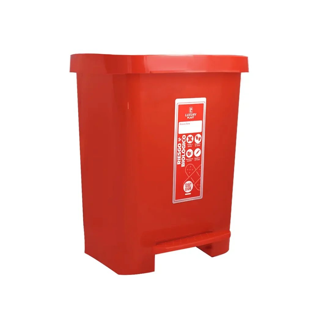 Caneca de Basura 30 Litros con Pedal | Luxury Plast