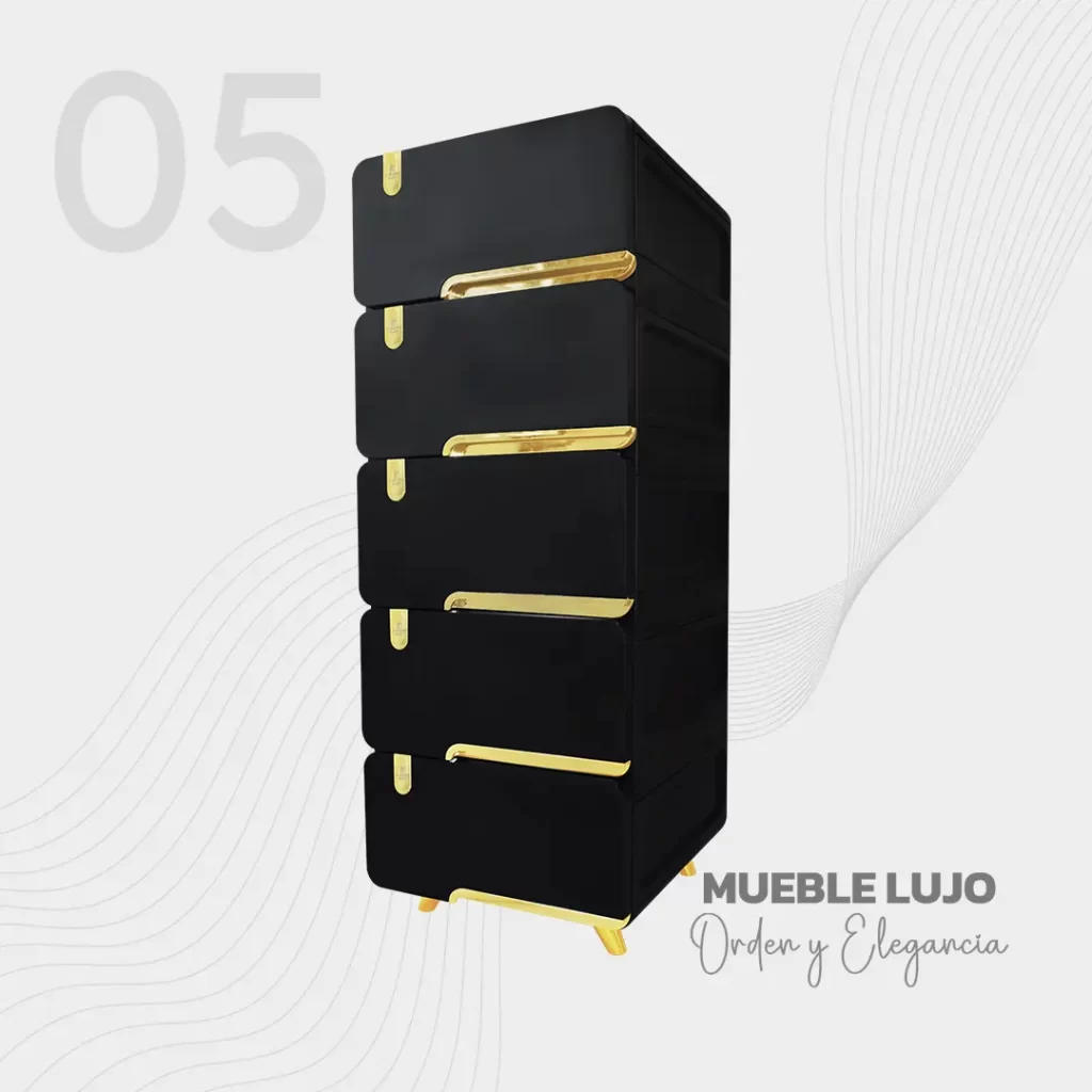 Mueble lujo X5 cajones - elegante y versátil en cualquier espacio